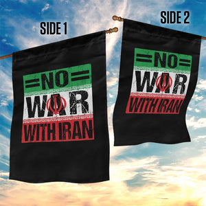 No War With Iran Garden Flag Freedom For Iranians Vintage Iran Flag TS11 Print Your Wear