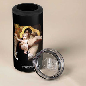 Jesus Christ and Mother Mary William Adolphe Bouguereau Art 4 in 1 Can Cooler Tumbler TS11 Print Your Wear
