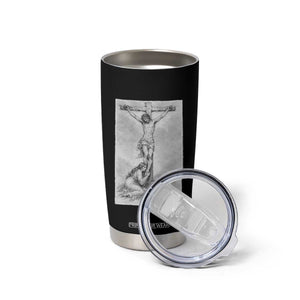 Jesus and St Mary Magdalene At The Cross Tumbler Cup Vintage Catholic Lent TS11 Print Your Wear