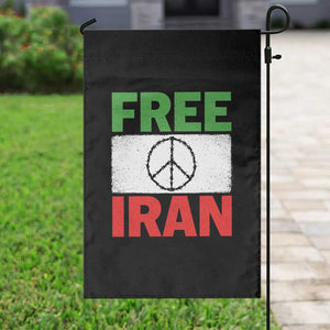 Free Iran Garden Flag Stop War Barbed Wire Peace Sign TS11 Print Your Wear