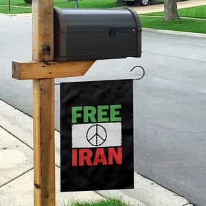 Free Iran Garden Flag Stop War Barbed Wire Peace Sign TS11 Print Your Wear