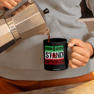 I Stand With Iran Coffee Mug Iranian People Freedom Protest TS11 Print Your Wear