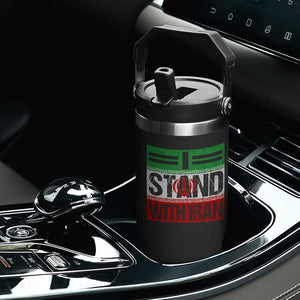 I Stand With Iran Flip Straw Tumbler Iranian People Freedom Protest TS11 Print Your Wear