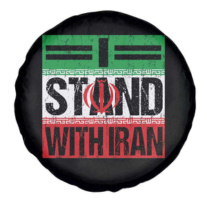 I Stand With Iran Spare Tire Cover Iranian People Freedom Protest TS11 Print Your Wear