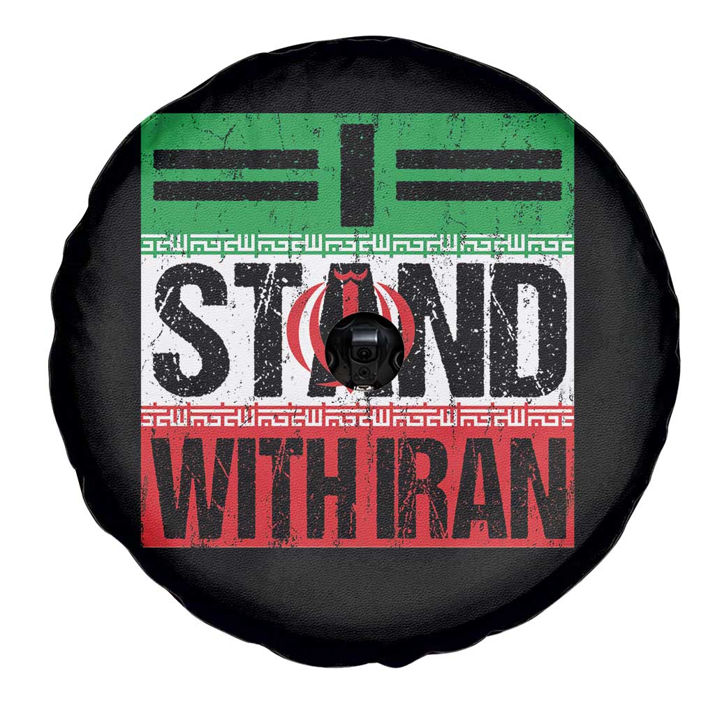 I Stand With Iran Spare Tire Cover Iranian People Freedom Protest TS11 Print Your Wear
