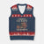 Proud US Navy Grandpa V-Neck Knit Sweater Vest Vintage American Flag Anchor - Print Your Wear
