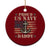 Proud US Navy Daddy Ceramic Ornament Vintage American Flag Anchor - Print Your Wear