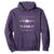 Purple Up For Military Kids Hoodie Vintage American Flag Fights TS11 Purple Print Your Wear