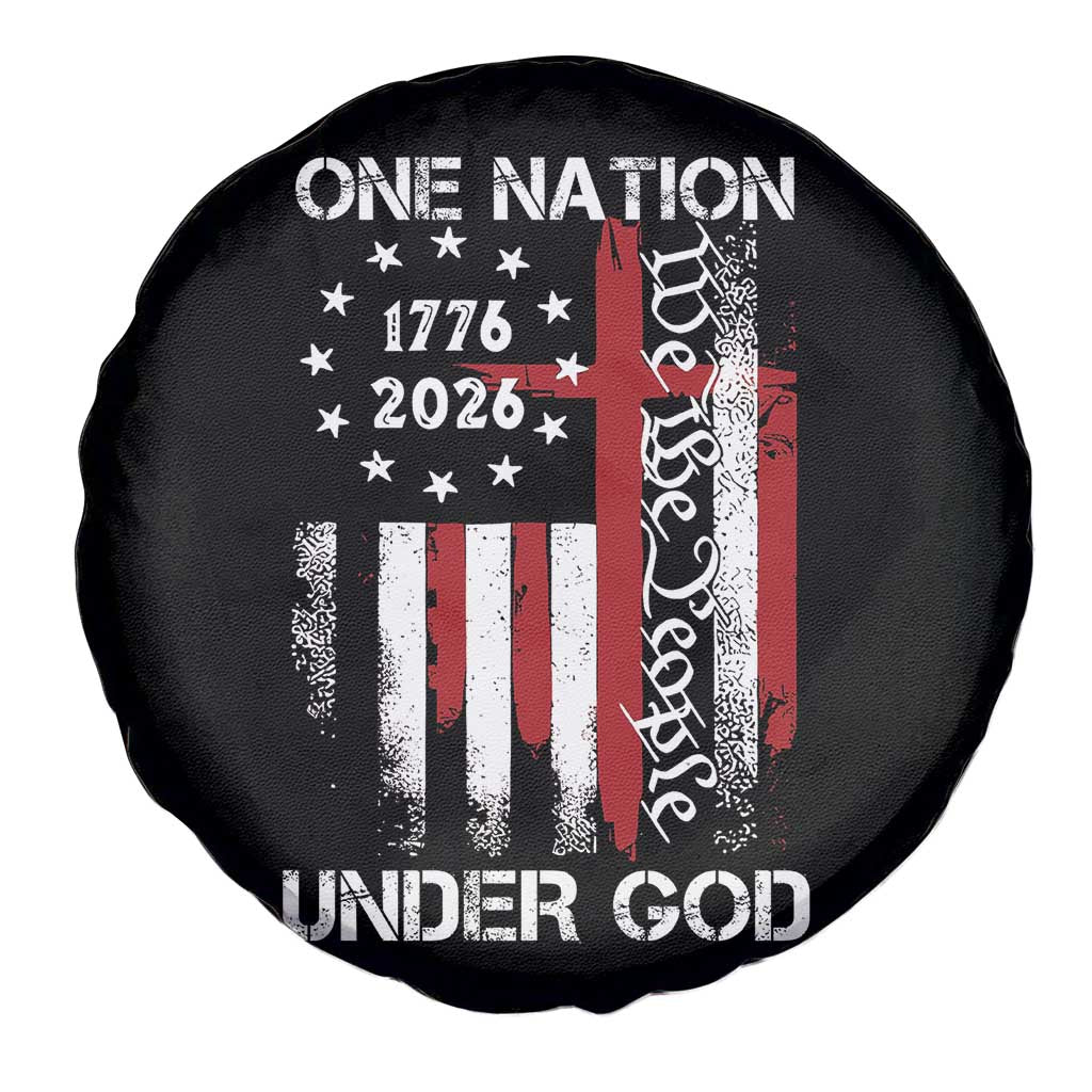 One Nation Under God 250 Years Spare Tire Cover 250th Anniversary USA TS11 Print Your Wear