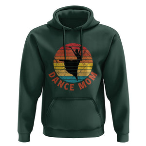 Dance Mom Hoodie Dance Mama Vintage Retro Dancer TS11 Dark Forest Green Print Your Wear