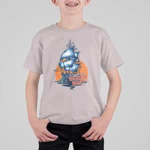 Funny Sailing T Shirt For Kid We're Gonna Need A Bigger Boat Vintage Boating TS11 Ice Gray Print Your Wear