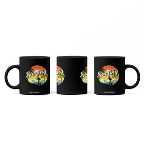 Surfing Lover Coffee Mug Surfing Vibes Retro Vintage Summer Vacation TS11 Print Your Wear