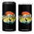 Surfing Lover 4 in 1 Can Cooler Tumbler Surfing Vibes Retro Vintage Summer Vacation TS11 One Size: 16 oz Black Print Your Wear