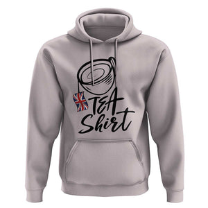 Funny British Tea Hoodie Quote UK Flag TS11 Ice Gray Print Your Wear