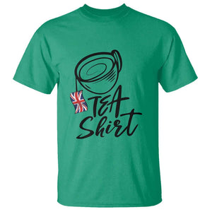 Funny British Tea T Shirt Quote UK Flag TS11 Irish Green Print Your Wear