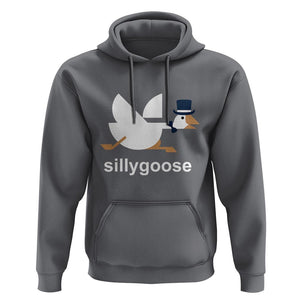 Funny Goose Hoodie Cute Silly Goose Meme Aesthetic Trendy TS11 Charcoal Print Your Wear