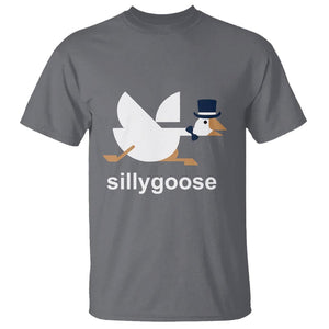 Funny Goose T Shirt Cute Silly Goose Meme Aesthetic Trendy TS11 Charcoal Print Your Wear