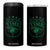 Funny Golf Lover 4 in 1 Can Cooler Tumbler Let's Par - Tee Golfing Pun TS11 One Size: 16 oz Black Print Your Wear