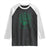Funny Golf Lover Raglan Shirt Let's Par - Tee Golfing Pun TS11 Black White Print Your Wear