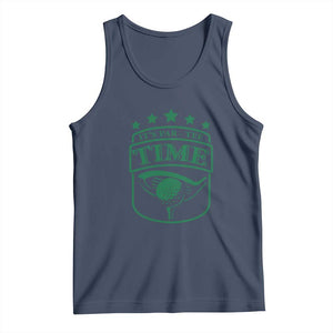Funny Golf Lover Tank Top Let's Par - Tee Golfing Pun TS11 Navy Print Your Wear