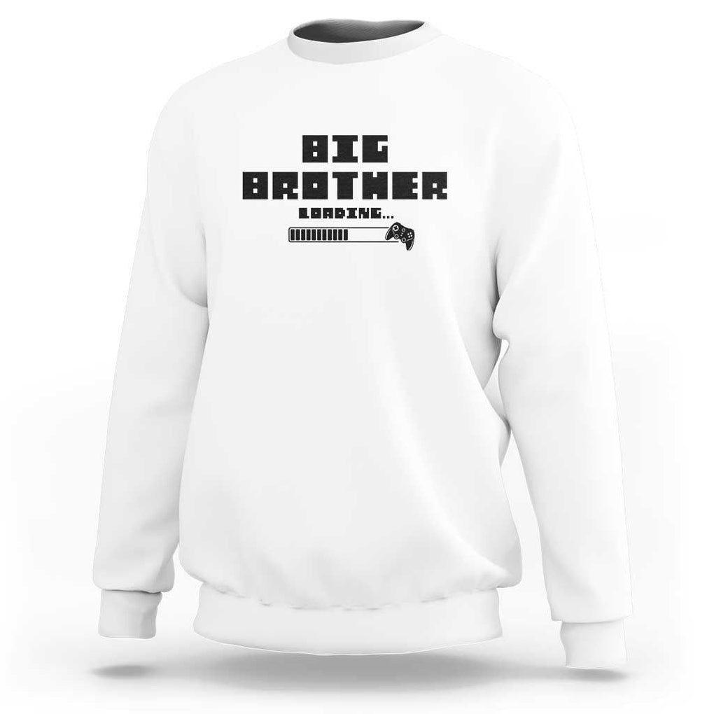 Big Brother Sweatshirt Loading Game Console TS11 White Print Your Wear
