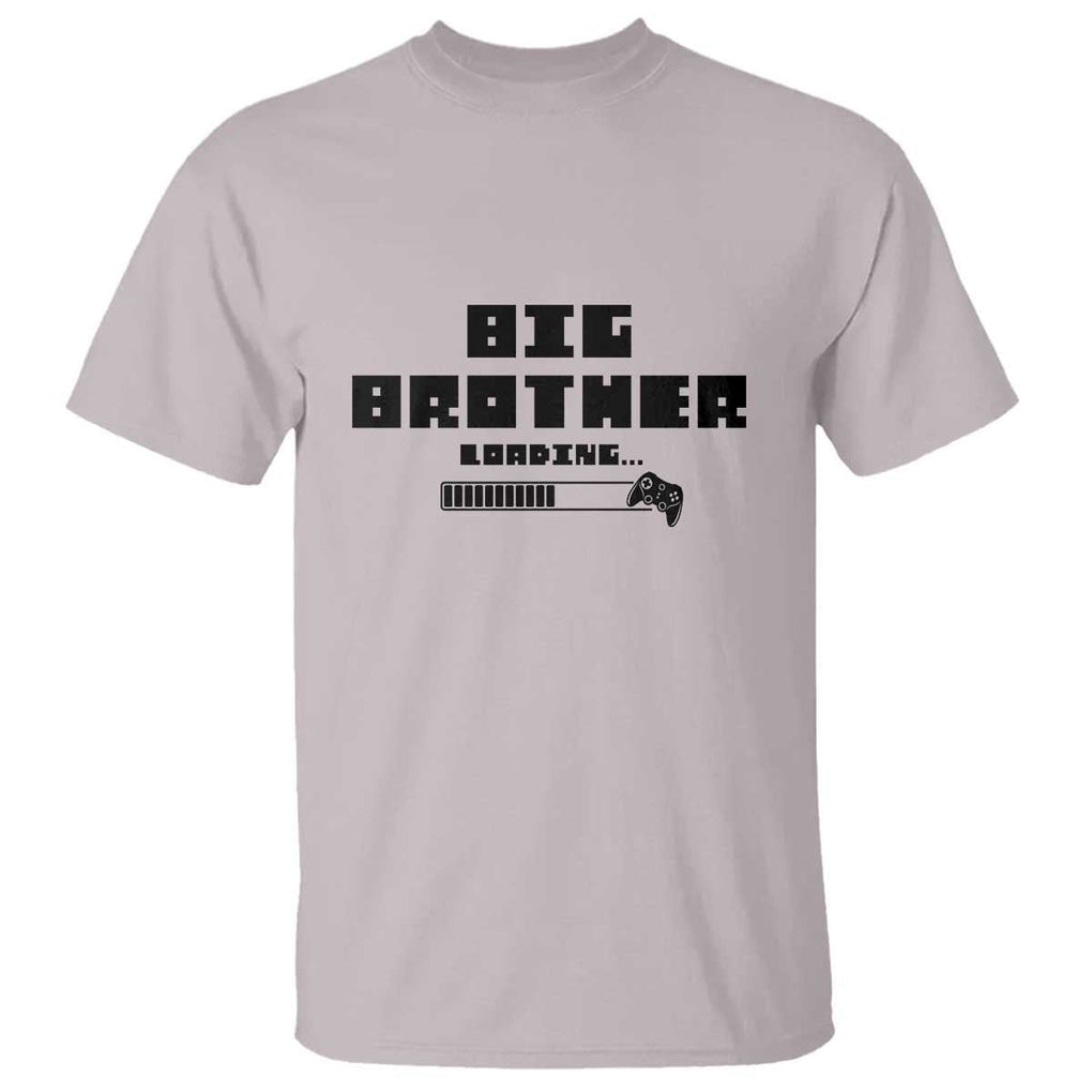 Big Brother T Shirt Loading Game Console TS11 Ice Gray Print Your Wear