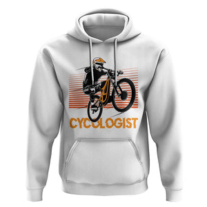 Funny Cycologist Hoodie Cycling Lover Cycle Team Rider Cyclist TS11 White Print Your Wear