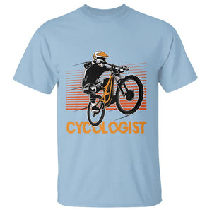 Funny Cycologist T Shirt Cycling Lover Cycle Team Rider Cyclist TS11 Light Blue Print Your Wear