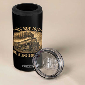 Steam Locomotive Legend of The Rails Train 4 in 1 Can Cooler Tumbler