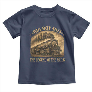 Steam Locomotive Legend of The Rails Train Toddler T Shirt
