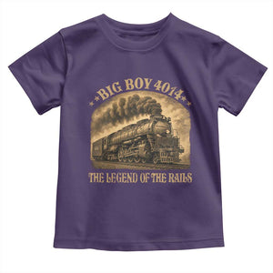 Steam Locomotive Legend of The Rails Train Toddler T Shirt