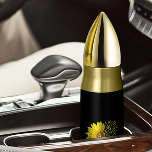 Ewings Sarcoma Awareness Bullet Tumbler Yellow Flower Petal Ribbons Sunflower TS11 Print Your Wear