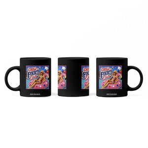 Chill The Fourth Out Doll Meme 4th of July Coffee Mug
