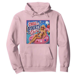 Chill The Fourth Out Doll Meme 4th of July Hoodie