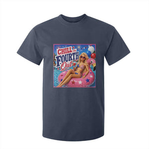 Chill The Fourth Out Doll Meme 4th of July T Shirt For Kid
