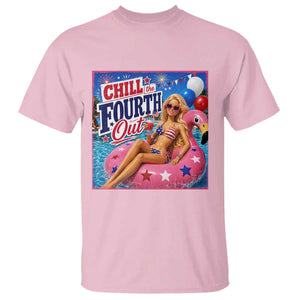 Chill The Fourth Out Doll Meme 4th of July T Shirt