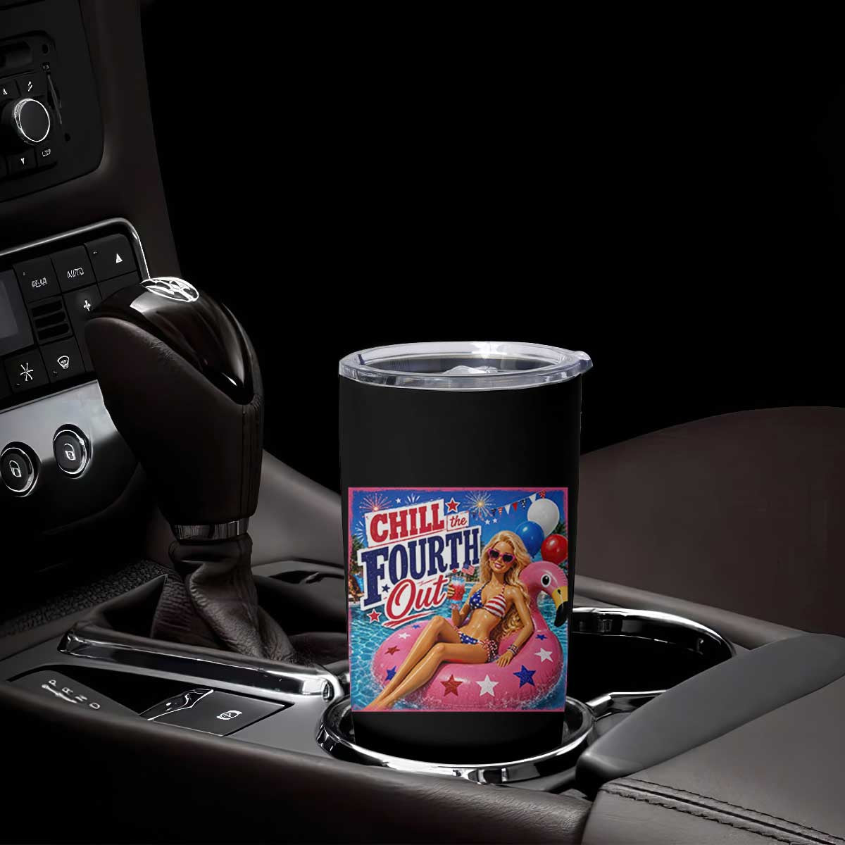 Chill The Fourth Out Doll Meme 4th of July Tumbler Cup