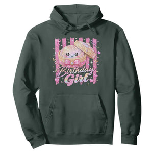 Birthday Girl Cute Glitter Dumpling Hoodie Kawaii Food Squishy Summer Stripes