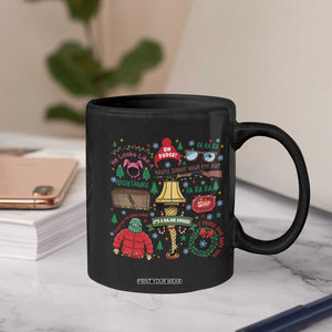 Funny Christmas Movie Coffee Mug Oh Fudge Bunny Pajama Italian Leg Lamp TS11 Print Your Wear