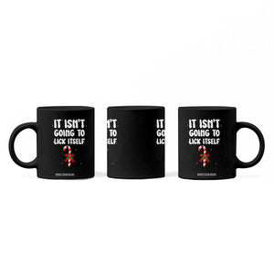 Funny Christmas It Isn't Going To Lick Itself Coffee Mug Xmas Adult Humor Couple Matching TS11 Print Your Wear