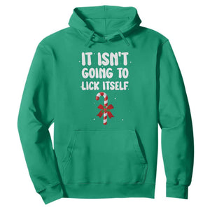Funny Christmas It Isn't Going To Lick Itself Hoodie Xmas Adult Humor Couple Matching TS11 Irish Green Print Your Wear