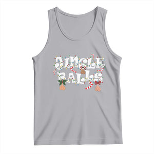 Funny Naughty Christmas Jingle Balls Tank Top Santa Xmas Jingle Bells Adult Joke TS11 Athletic Heather Print Your Wear