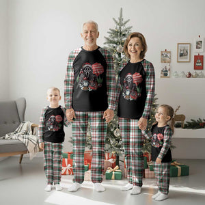 Funny Ghost Christmas Face Plaid Pajama Set Whats Your Favorite Christmas Movie Spooky Xmas TS11 Christmas Plaid Print Your Wear