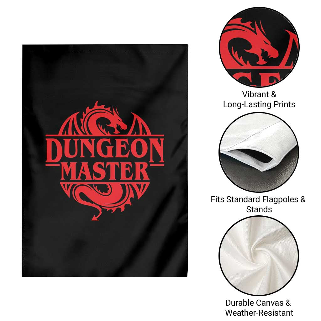 Funny Dungeon Master Garden Flag RPG Gamer D20 Tabletop Red Dragon TS11 Print Your Wear