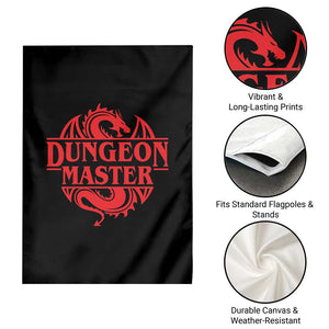 Funny Dungeon Master Garden Flag RPG Gamer D20 Tabletop Red Dragon TS11 Print Your Wear