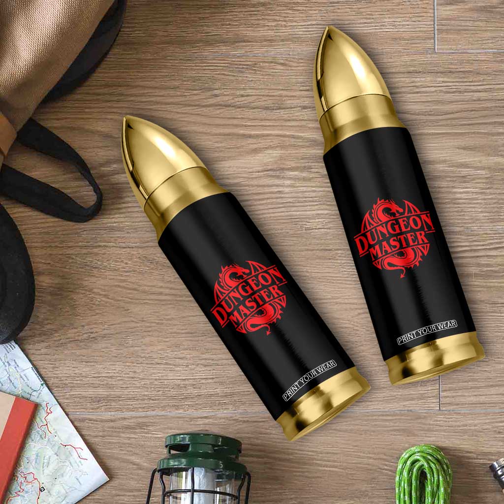 Funny Dungeon Master Bullet Tumbler RPG Gamer D20 Tabletop Red Dragon TS11 Print Your Wear