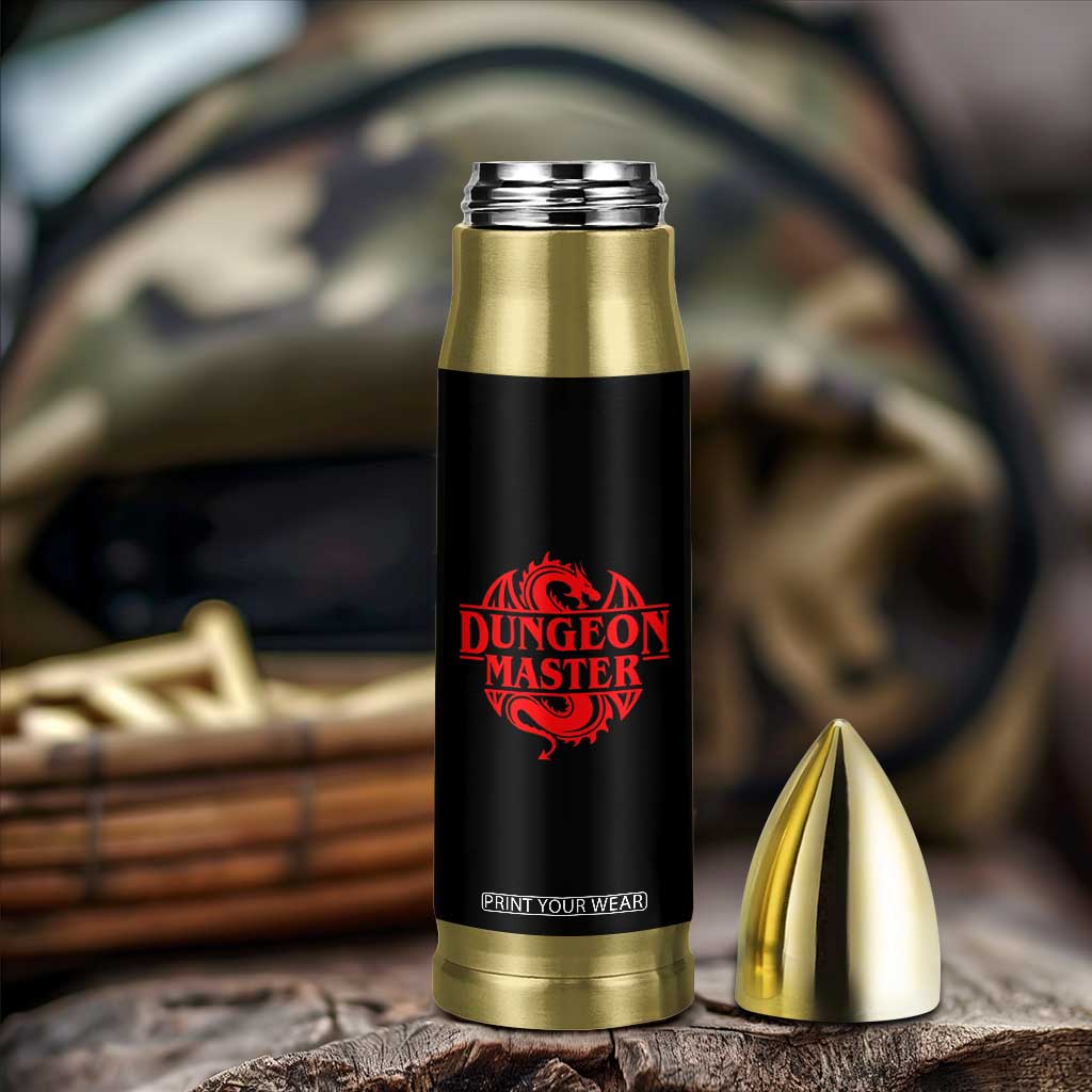 Funny Dungeon Master Bullet Tumbler RPG Gamer D20 Tabletop Red Dragon TS11 Print Your Wear