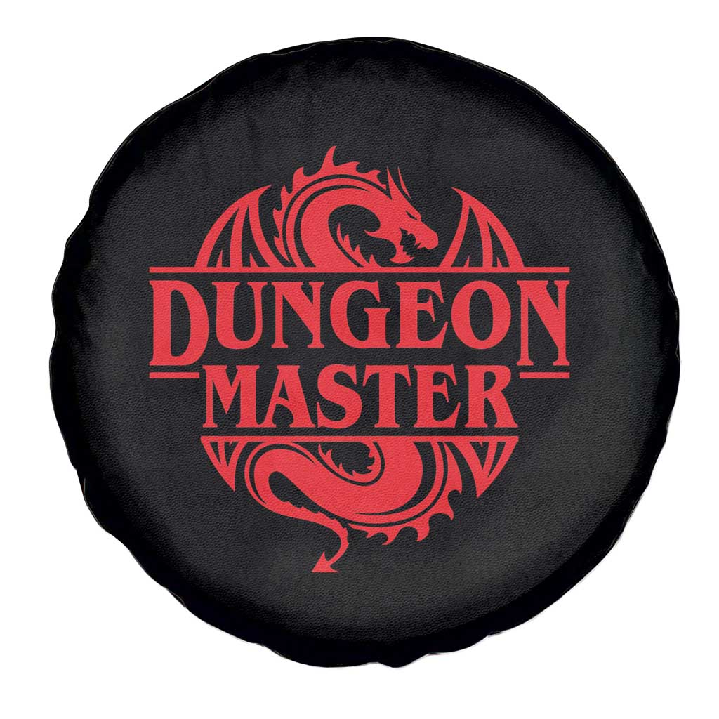 Funny Dungeon Master Spare Tire Cover RPG Gamer D20 Tabletop Red Dragon TS11 Print Your Wear