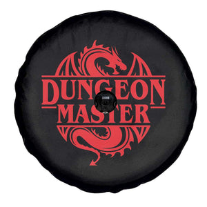 Funny Dungeon Master Spare Tire Cover RPG Gamer D20 Tabletop Red Dragon TS11 Print Your Wear