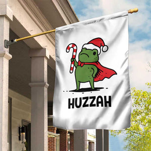 Funny Christmas Huzzah Frog Knight Meme Quote Garden Flag TS11 Print Your Wear